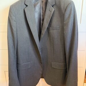 Banana Republic Charcoal Blazer Slim Fit